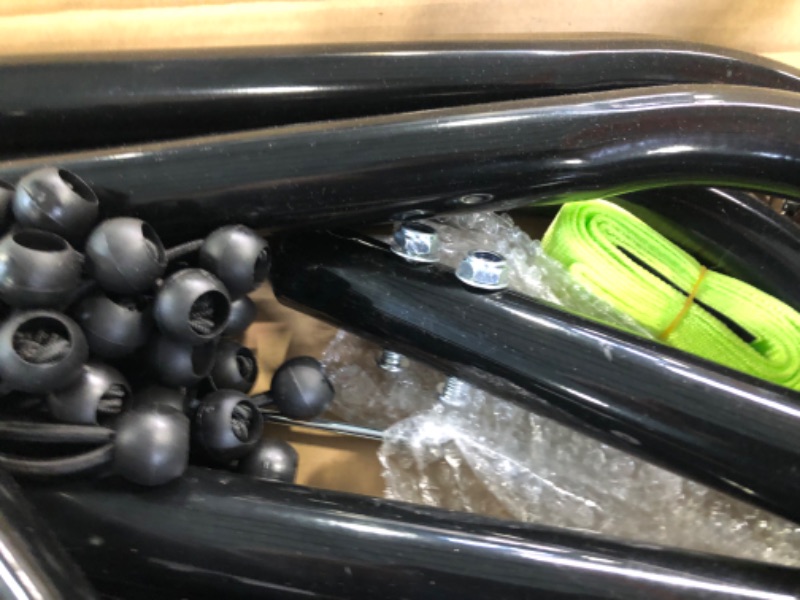 Photo 2 of Victorem Lacrosse Rebounder - 6x4 Ft. Bounce Back Lacrosse Net, Pitch Back Rebounder for Lacrosse, Baseball and Softball Training with Extra Net and Additional Straps