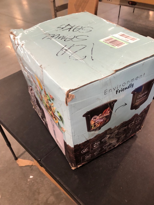 Photo 1 of Pursonic Food Waste Composter, 3L Capacity, Environment Friendly , Fertilizer from Food Scraps in Mere Hours, Turn Waste to Compost