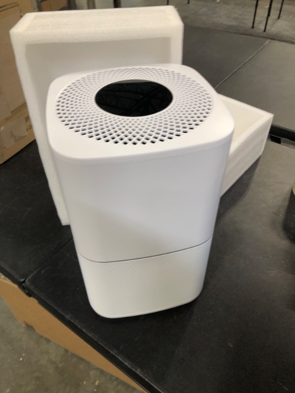 Photo 1 of Cwxwei Air Purifiers for Bedroom Home,Max Up to 825 sq ft,True H13 HEPA Filter,For Pet Dander,Smoke,Odor,Dust,Allergens,Mold,Wildfire Particles.24dB Quiet Air Purifier,Desktop Air Cleaners,SY910 White1