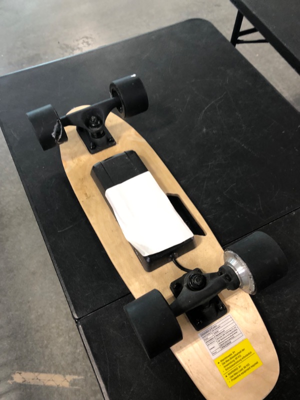 Photo 3 of Electric Skateboard with Wireless Remote Control, Electric Skateboards Longboard for Adults Beginner, 7 Layers Maple 20 MPH Top Speed, 10 Miles Range
