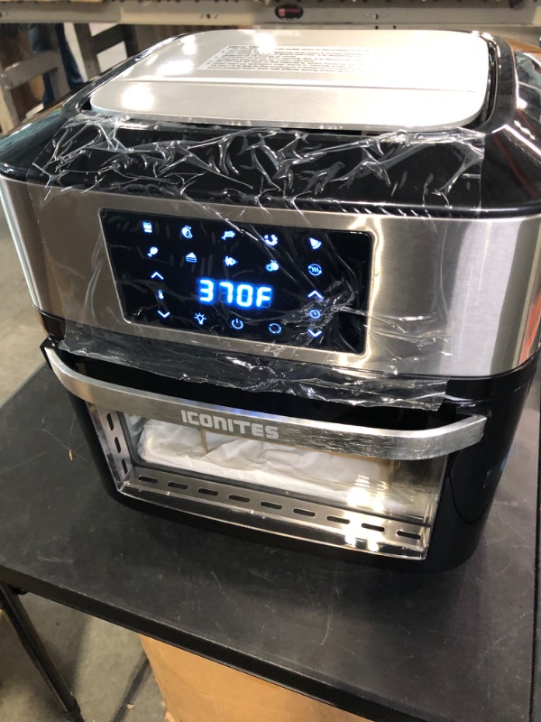 Photo 5 of 10-in-1 Air Fryer Oven, 20 Quart Airfryer Toaster Oven, 1800W Toaster Oven Air Fryer Combo, Large Air Fryers Accessories, ETL Certification