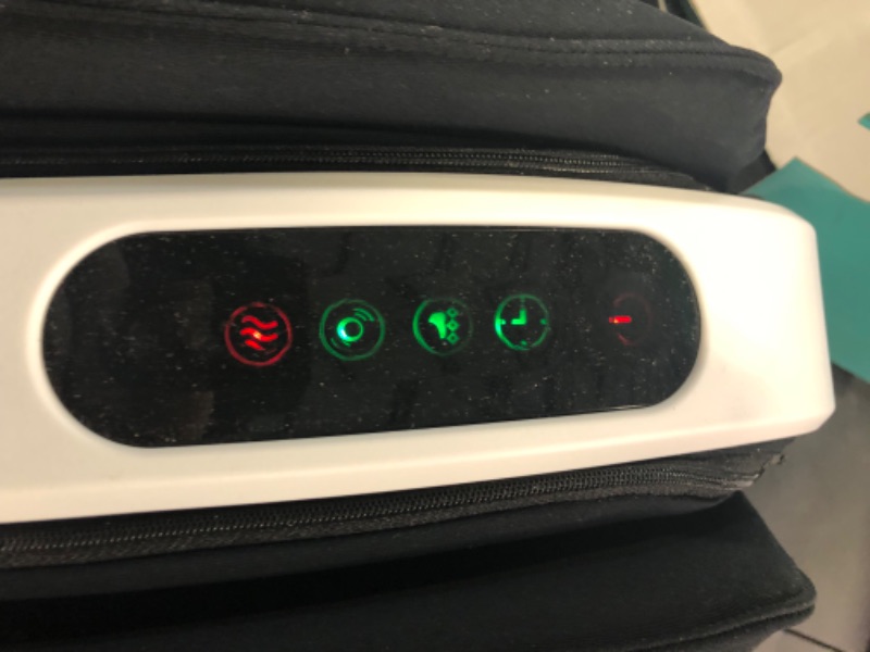 Photo 1 of Nekteck Foot Shiatsu Massager, Calf Massage with Heat Therapy, Deep Kneading, Vibration, Compression Leg Massager for Home and Office Use (Remote Control) White