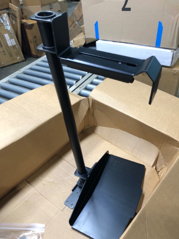 Photo 1 of EUREKA ERGONOMIC CPU Holder Under Desk Mount, Computer Tower Holder 360° Swivel Height & Width Adjustable, Holds up to 44 lbs, Fits Most Computer Tower, Black
