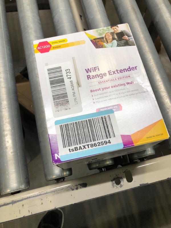 Photo 1 of NETGEAR Wi-Fi Range Extender EX6120 - Coverage Up to 1500 Sq Ft and 25 Devices with AC1200 Dual Band Wireless Signal Booster & Repeater (Up to 1200Mbps Speed), and Compact Wall Plug Design WiFi Extender AC1200