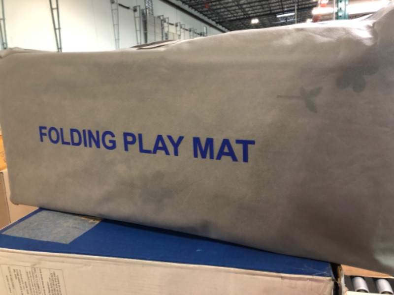 Photo 1 of Baby Play Mat Floor Mat Foam Playmat, Non-Toxic Foldable Waterproof Crawling Mat for Toddlers and Infants