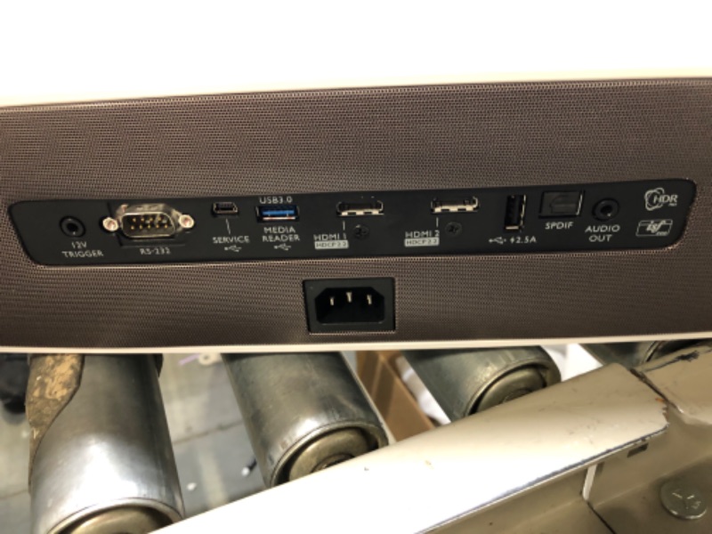 Photo 1 of BenQ HT3550 4K Home Theater Projector with HDR10 and HLG - 95% DCI-P3 and 100% Rec.709 - Dynamic Iris for Enhanced Darker Contrast Scenes - 3 Year Industry Leading Warranty Dark Room, no Android TV