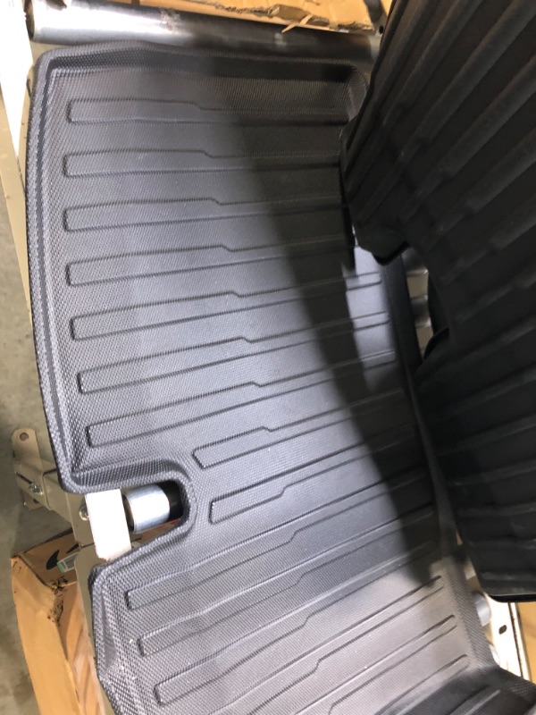 Photo 1 of SUPER LINER Tesla Model Y Floor Mats 7 Seater Full Set,All Weather Waterproof Floor Mats Cargo Frunk Trunk Mats Liners Accessories,Compatible with Model Y 2021 2022 2023 (7 Seater Full Set)