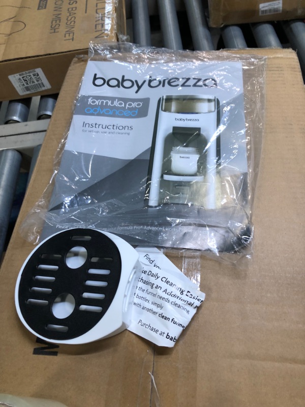 Photo 4 of New and Improved Baby Brezza Formula Pro Advanced Formula Dispenser Machine - Automatically Mix a Warm Formula Bottle Instantly - Easily Make Bottle with Automatic Powder Blending