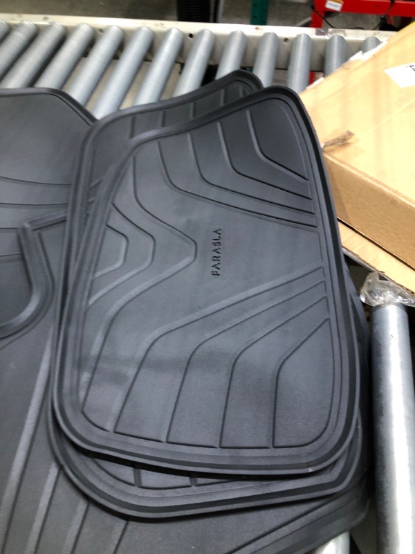 Photo 4 of Farasla All Weather Cargo Mats for Tesla Model Y 2020 2021 2022 (Set of 6) Full Set Cargo Mats