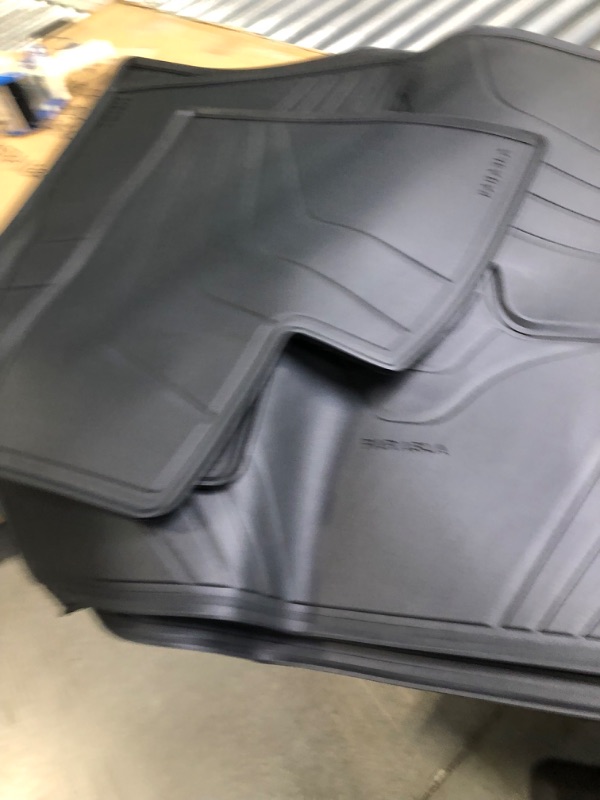 Photo 3 of Farasla All Weather Cargo Mats for Tesla Model Y 2020 2021 2022 (Set of 6) Full Set Cargo Mats