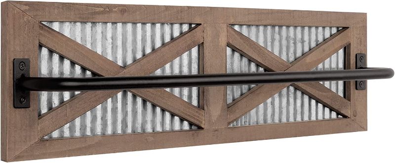 Photo 1 of 3 piece rustic wooden towel bars