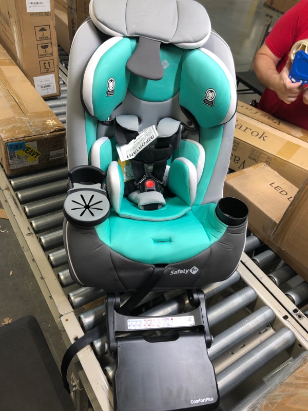 Photo 2 of Safety 1st Grow and Go Extend 'n Ride LX Convertible Car Seat, with ComfortPlus Footrest Providing Up to 7 Inches of Additional Leg Room in -Rear-Facing Mode, Seas The Day Seas The Day Extend 'n Ride