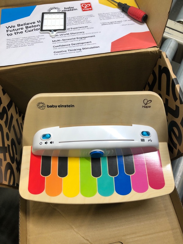 Photo 1 of Baby Einstein and Hape Magic Touch Piano Wooden Musical Toddler Toy, Age 6 Months and Up