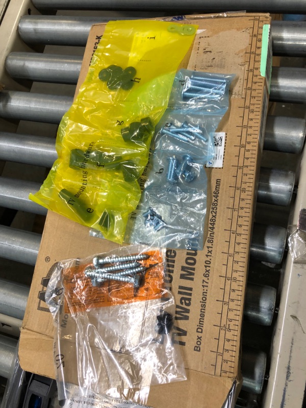 Photo 1 of Mounting Dream TV Mount Fixed for Most 42-70 Inch Flat Screen TVs, TV Wall Mount Bracket up to VESA 600 x 400mm and 132 lbs - Fits 16"/18"/24" Studs - Low Profile and Space Saving MD2163-K