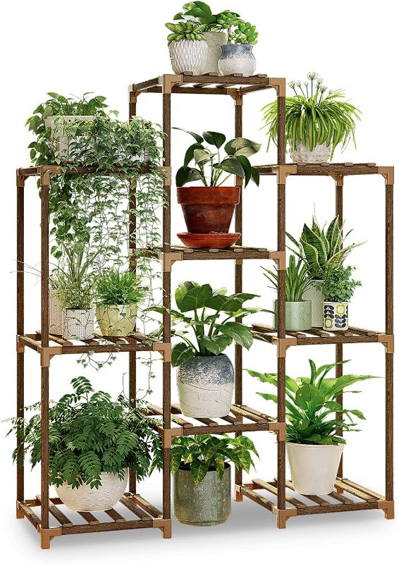 Photo 1 of 
Bamworld Stand Indoor Plant Rack Wood Outdoor Tiered Shelf for Multiple Plants, Ladder Holder
Item Shape:F-Convex