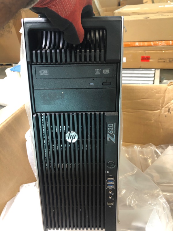 Photo 3 of HP Z620 Workstation 2X Intel Xeon E5-2670 2.6GHz 16-Cores Total 96GB RAM No Hard Drive NVIDIA Quadro 600 No OS (Renewed)