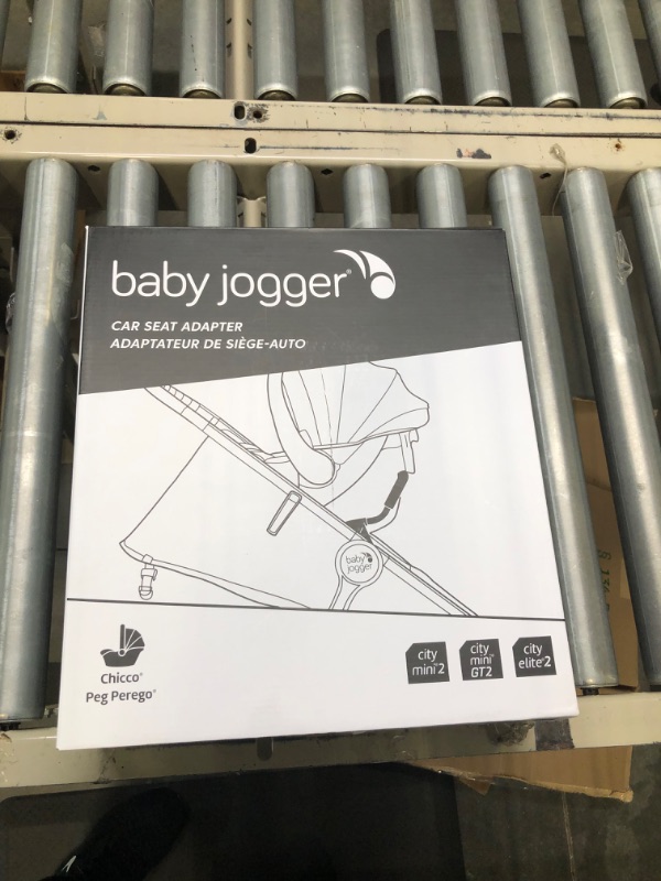 Photo 2 of Baby Jogger Chicco/Peg Perego Car Seat Adapters for City Mini 2 and City Mini GT2 Strollers, Black