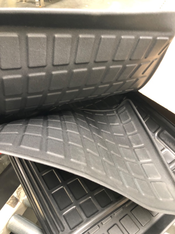 Photo 4 of Cartist Cargo Liner Compatible with Ford Explorer 2020 2021 2022 2023 Behind 2nd Row Seats All Weather Trunk Mat Carpet Protection TPE Waterproof