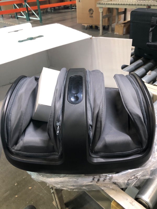 Photo 4 of Nekteck Foot Shiatsu Massager, Calf Massage with Heat Therapy, Deep Kneading, Vibration, Compression Leg Massager for Home and Office Use (Remote Control) Black
(BRAND NEW IN ORIGINAL FACTORY PACKAGING, OPENED JUST TO TAKE PICS & TEST. ITEM IS FUNCTIONING