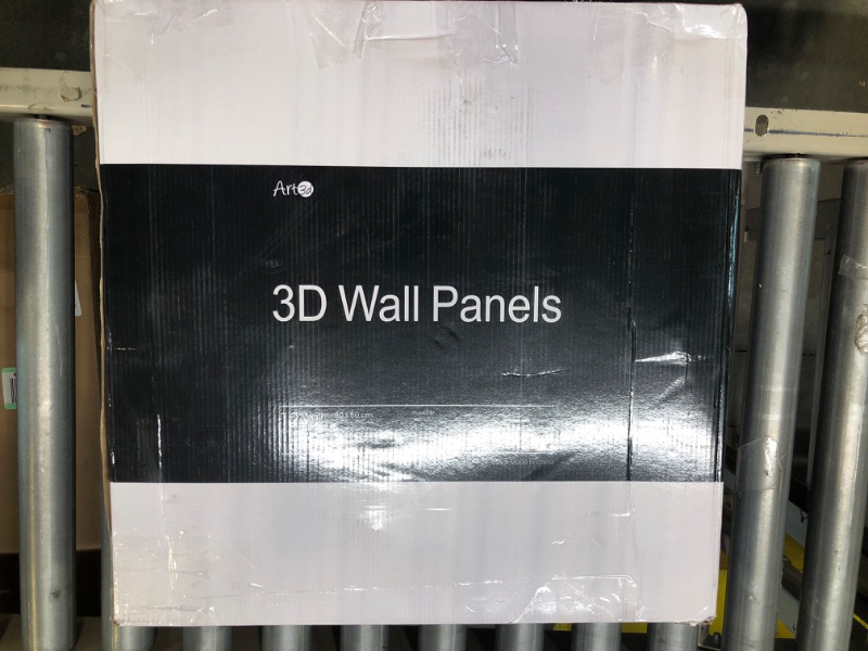 Photo 2 of Art3d Diamond PVC Wall Panel and Nano Double-Sided Tape Heavy Duty