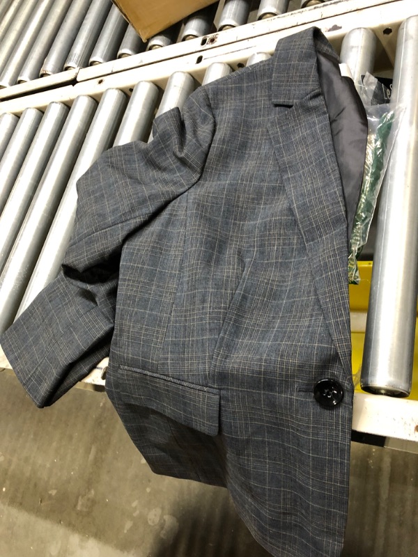 Photo 2 of Le Suit Plaid Single-Button Pants Suit