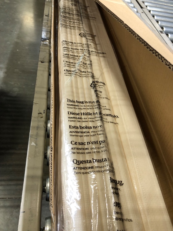 Photo 3 of ZINUS Compack Fabric Covered Wood Slats / Bunkie Board / Box Spring Replacement, Queen Queen Slats