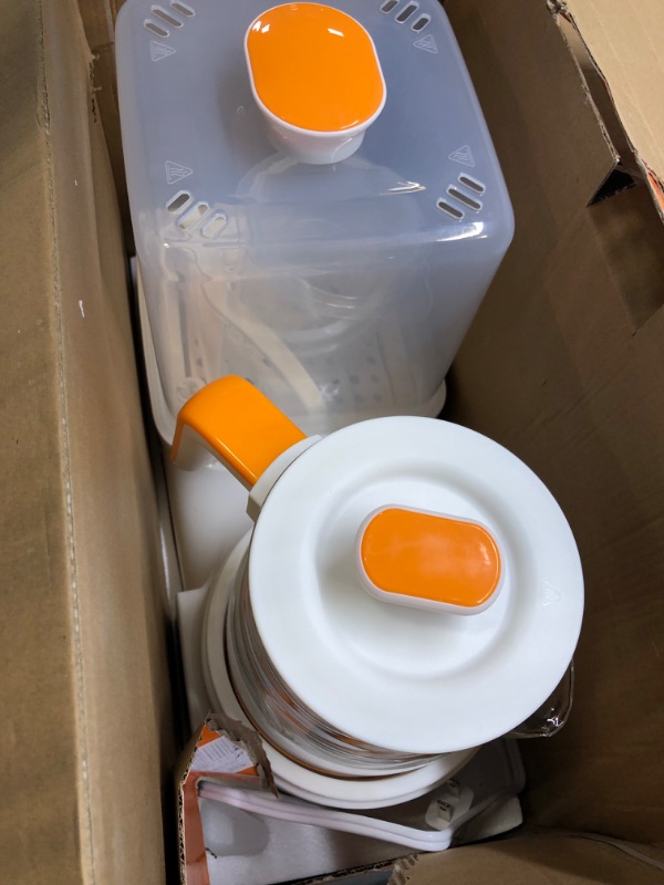Photo 1 of Baby Bottle Sterilizer Dryer Baby Bottle Warmer - Multifunctional Steam Sterilizer Dryer Warmer, Heater&Thaw for Formula Breastmilk, 72H Keep Warm with Smart Temperature Control Auto Shut-Off BPA Free
