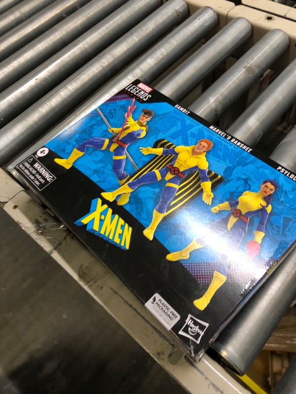 Photo 1 of Marvel Legends Series Banshee, Gambit, & Psylocke X-Men 60th Anniversary Action Figure Set, 6-Inch