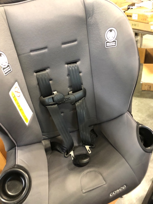 Photo 1 of Cosco Onlook 2-in-1 Convertible Car Seat, Rear-Facing 5-40 pounds and Forward-Facing 22-40 pounds and up to 43 inches, Black Arrows