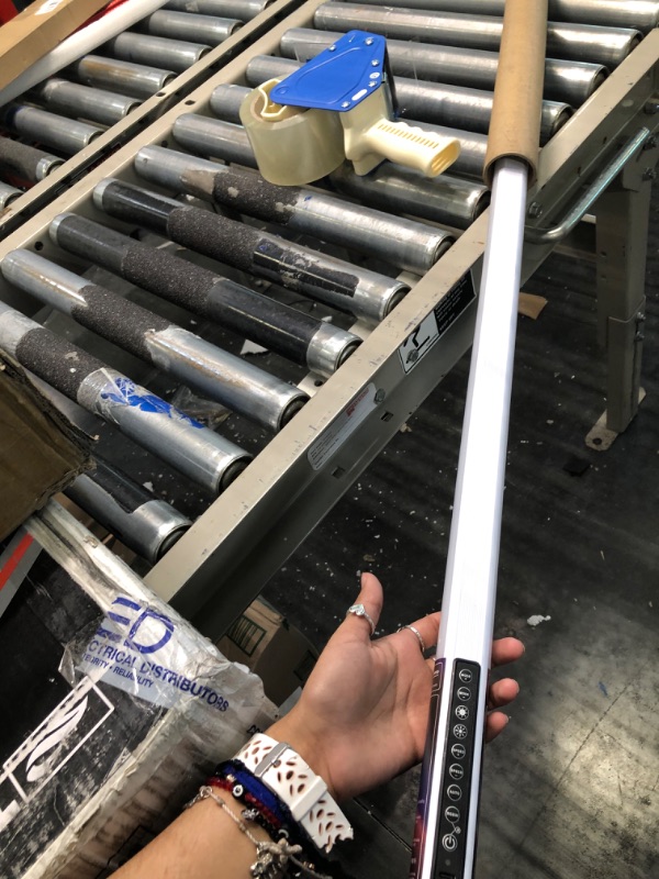 Photo 1 of Portable LED Video Light Mood1 Photography Light Stick,Dimmable & Memory,Built-in 2000mAh Battery,120cm RGB Photo Lamp for YouTube,TikTok,Game Streaming,Party Bar (120cm)