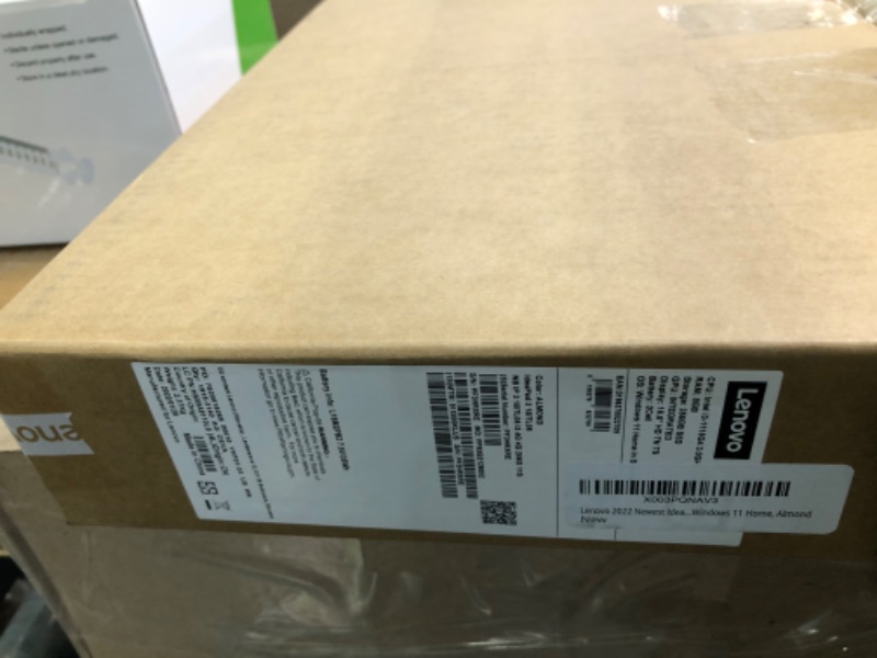 Photo 1 of Lenovo - IdeaPad 3 15" HD Touch Screen Laptop - Intel Core i3-1115G4 - Intel UHD Graphics - 8GB Memory - 256GB SSD - Almond