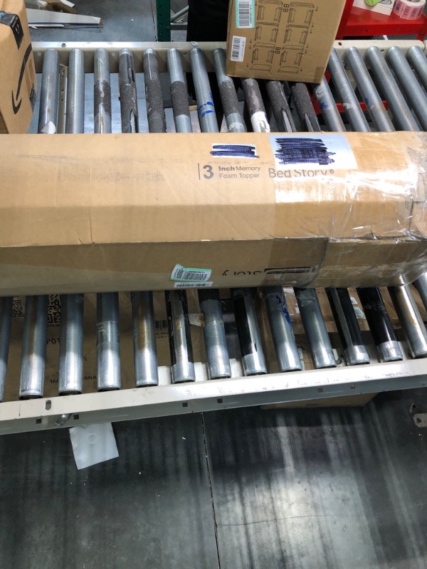 Photo 1 of BedStory 3 Inch Memory Foam Mattress Topper King Size, Pain Relief Extra Firm Bed Topper, Copper / Gel / Bamboo Charcoal / Green Tea Infused Cooling Pad Skin-Friendly Cover, CertiPUR-US Certified 3'' Fusion Memory Foam King