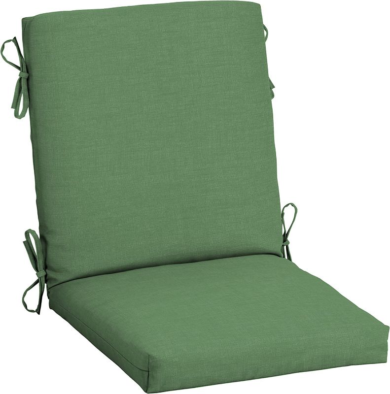 Photo 1 of Arden Selections Outdoor Chair Cushion 16.5 x 18, Moss Green Leala