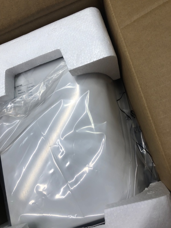 Photo 1 of AIKE AK2630 Compact Automatic Hand Dryer High Speed Air Wiper 110v 1400W White