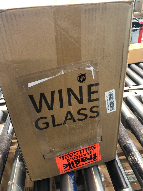 Photo 2 of Amazon Basics Stemless Wine Glasses (Set of 4), 15 oz