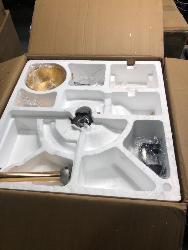 Photo 1 of QHRAY Crystal Ceiling Fans with Lights and Remote, Modern LED Chandelier Ceiling Fan with Retractable Blades 3 Color 3 Speeds Silent Fandelier Fixture for Bedroom Living Room (Gold)