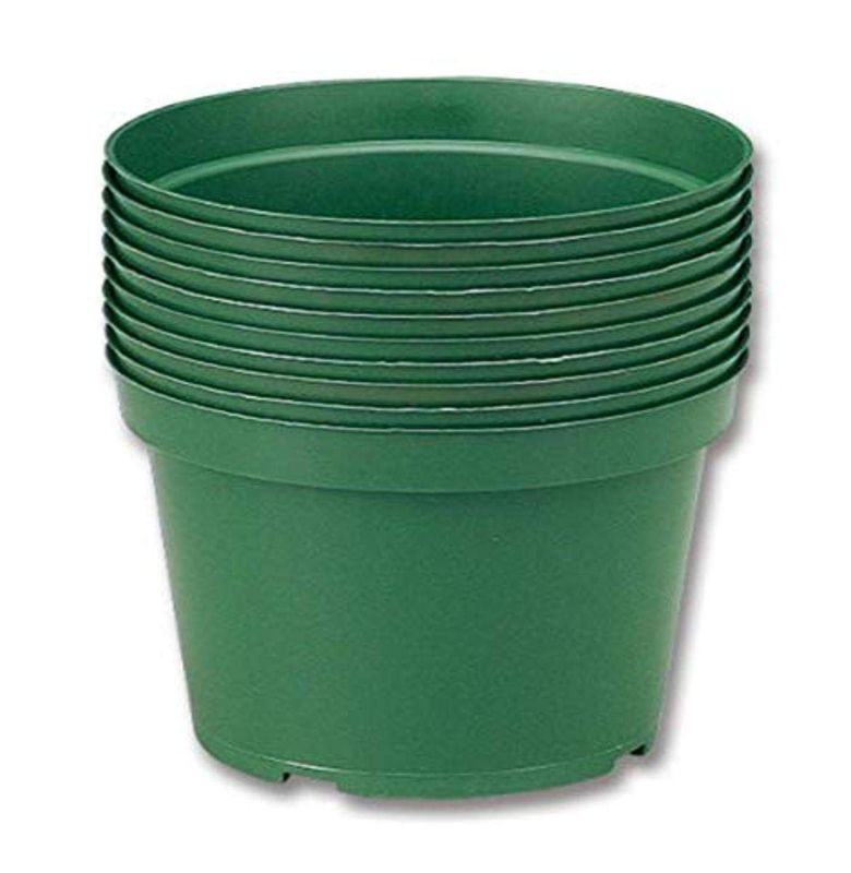 Photo 1 of  High Impact Plastic Flower Pot, 7" Diameter (Pack of 12)