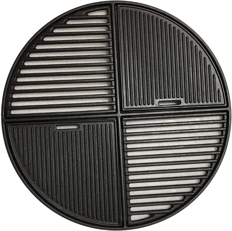 Photo 1 of Dongftai CH83G Cast Iron Grate,Modular Fits 22.5" Grills, Pre Seasoned, Non Stick Cooking Surface