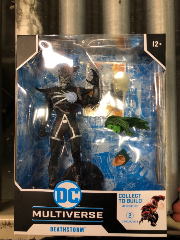 Photo 2 of McFarlane - DC Build-a 7" Figures Wave 8 - Blackest Night - Deathstorm Navy Blue,silver