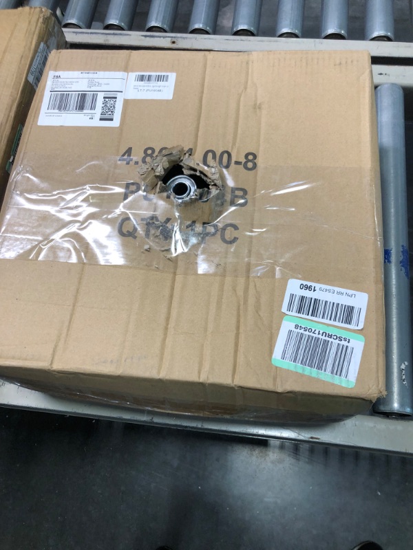 Photo 1 of BAIVE BW 16" 4.80/4.00-8 Flat Free Solid Polyurethane Tire and Wheel, 1 Pc PU Airless Tires with 5/8" Ball Bearings 6" Iron Hub for Wheelbarrow/Hand Truck/Tool Cart/Garden Carts, 330 Lb Load 4.80/4.00-8/4.4 lbs/1