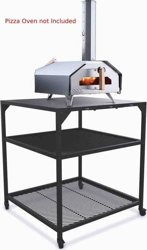 Photo 1 of  Modular Table Large Pizza Oven Accessories - Pizza Oven Table - Pizza Oven Stand Modular Table