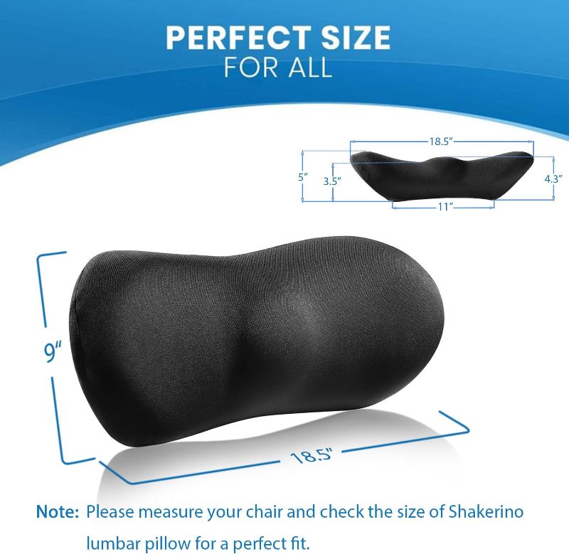 Photo 1 of SHAKERINO Lumbar Support Pillow –