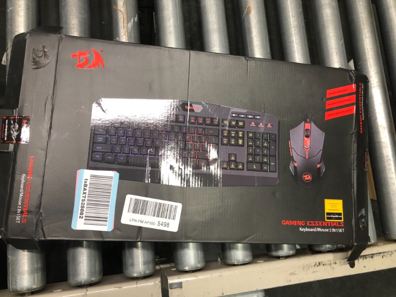 Photo 3 of Redragon S101 Gaming Keyboard, M601 Mouse, RGB Backlit Gaming Keyboard, Programmable Backlit Gaming Mouse, Value Combo Set [New Version] Black