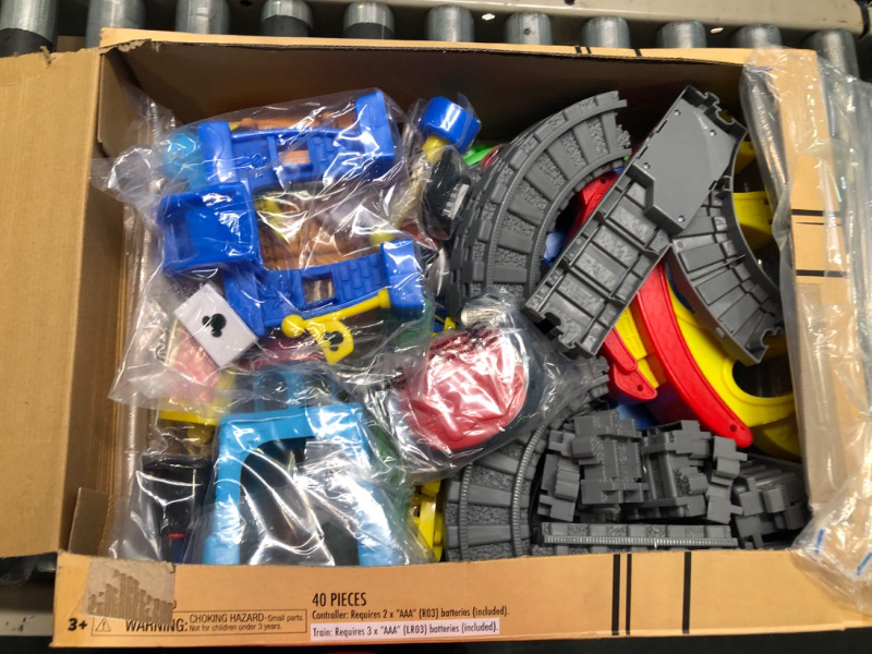 Photo 1 of Mickey Train Track Set Amazon Exclusive, Kids Toys for Ages 3 Up, Amazon Exclusive