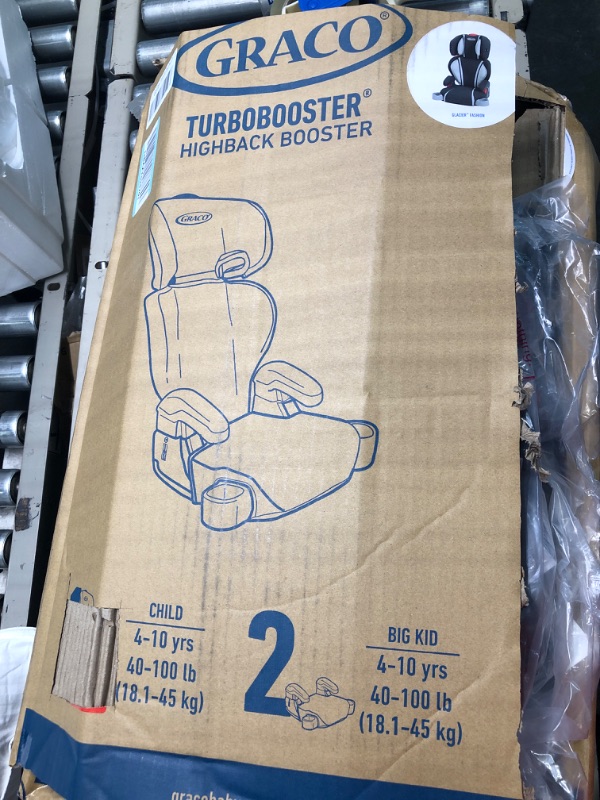 Photo 1 of Graco TurboBooster Highback Booster Seat, Glacier