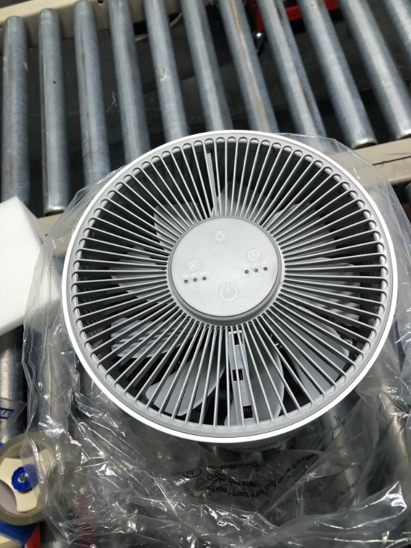 Photo 1 of Afloia Air Purifiers for Home Large Room Up to 1076 Ft², H13 True HEPA Air Purifiers for Bedroom 22 dB, Air Purifiers for Pets Dust Dander Mold Pollen, Odor Smoke Eliminator, Kilo White, 7 Color Light