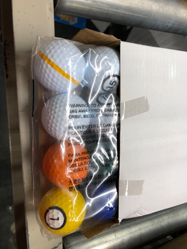 Photo 1 of GOODLYSPORTS Golf Putting Pool? Golf Pool Indoor Family Game Set, Includes 1Table-Style Frame, 2 Golf Clubs, 16 Golf Balls, Rails, Green Mat, Mat Measures108.2 L x 57.4" W.