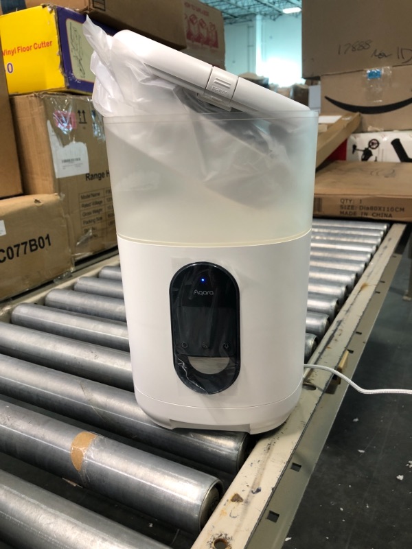 Photo 1 of Aqara Smart Pet Feeder C1 Plus Smart Hub M2 (2.4 GHz Wi-Fi Required), Automatic Feeder for Cats and Dogs, Auto Cat Food Dispenser with Programmable Portion Control, Can be Controlled by Google, Alexa,