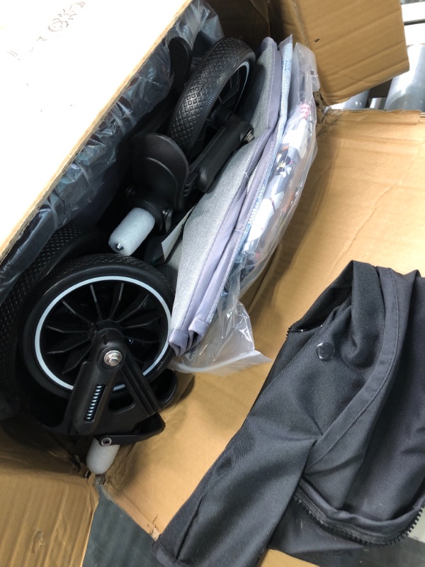 Photo 1 of Mompush Meteor 2 Baby Stroller 2-in-1 with Bassinet Mode - Compatible with Major Infant Car Seat, Adapter Included - Stable Bassinet Stroller Combo, Full-Size Baby Strollers for Family Outings