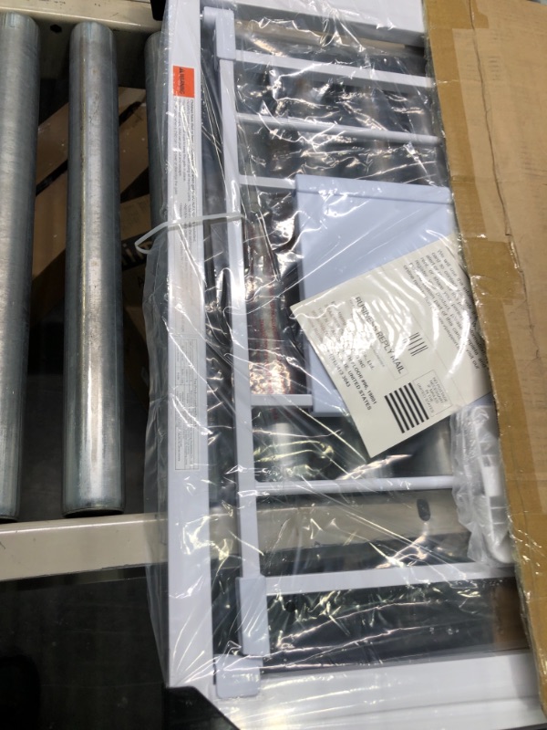 Photo 1 of Baby Gate with Cat Door Pressure Mounted - Walk Through Pet Gates for Cat Small Dog - No Drill Safety Gate 37.80"-40.55" Wide